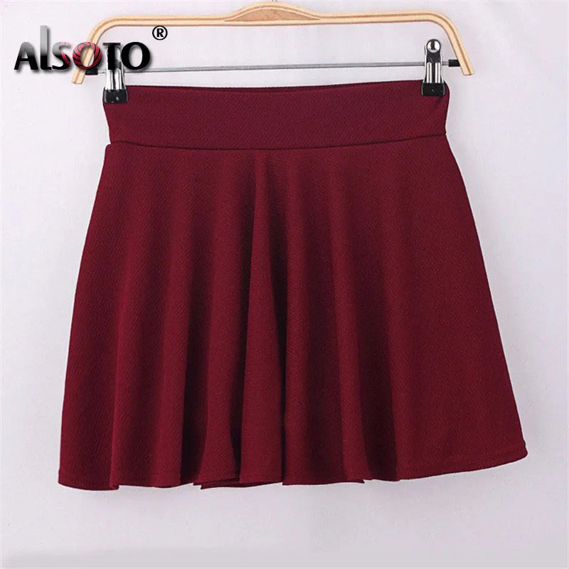 Skirt Elastic Faldas Ladies