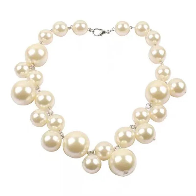 Pearl Necklace European And American Style Personality Fashion Necklace