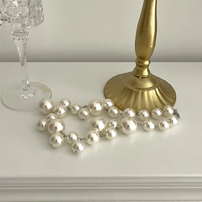 Pearl Necklace European And American Style Personality Fashion Necklace