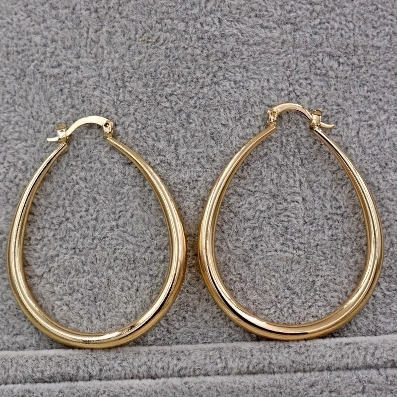 Smooth Hoop Earrings SISIGLAM