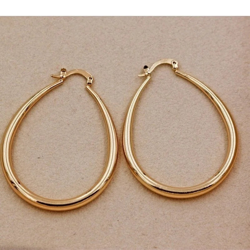 Smooth Hoop Earrings SISIGLAM