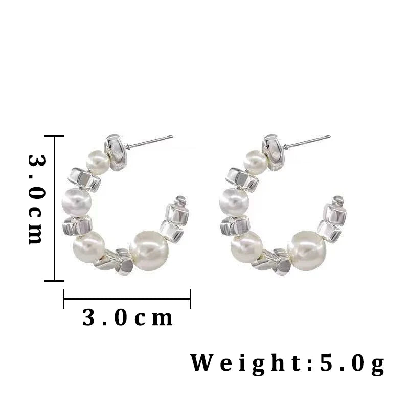 Exquisite C Shape Earrings