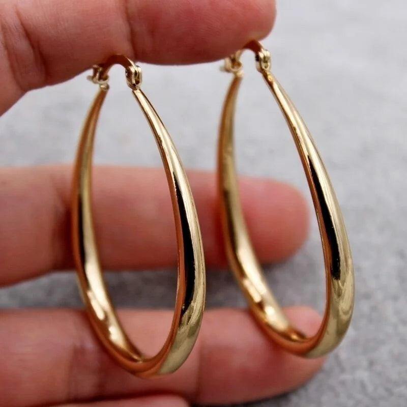 Smooth Hoop Earrings SISIGLAM