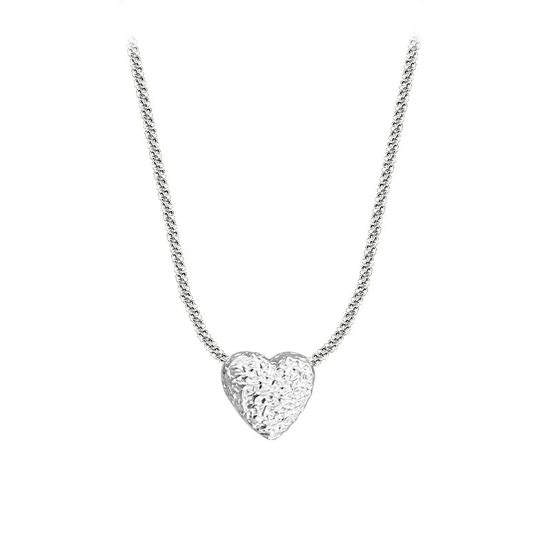 Love Necklace Simple Heart