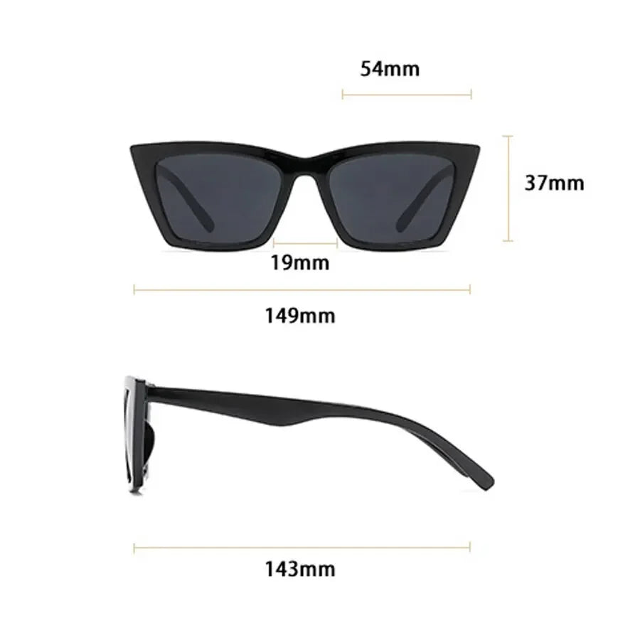 Cat Eye Sun Glasses Classic UV400 Outdoor Oculos De Sol SISIGLAM