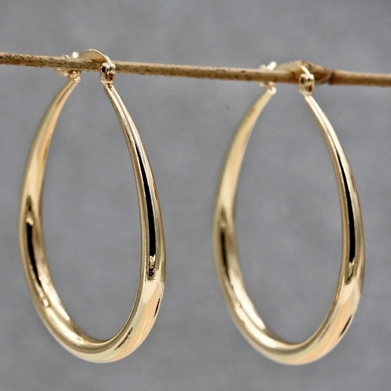 Smooth Hoop Earrings SISIGLAM